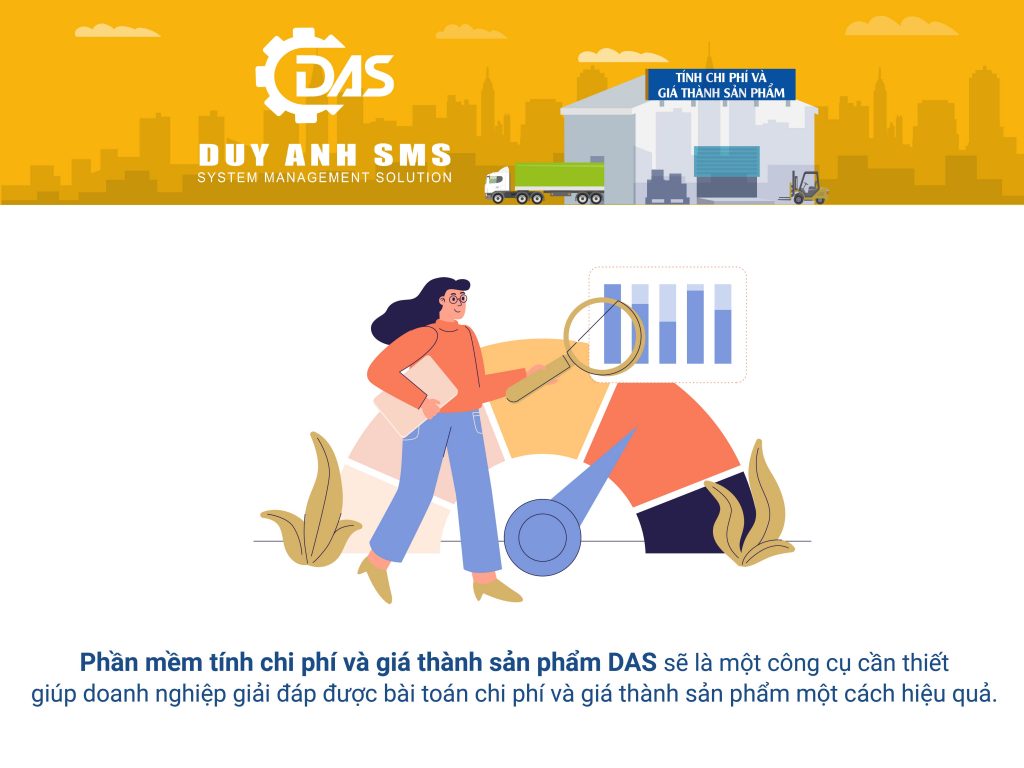 Phần Mềm Tính Chi Phí và Giá Thành Sản Phẩm DAS